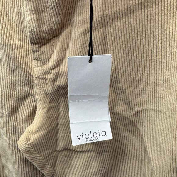 Violeta by Mango Corduroy Pants sz 16 Bootcut Ribbed NEW #H923 - Picture 6 of 9